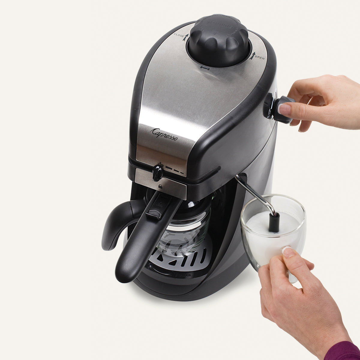 Capresso 304.01 Steam Pro Máquina de Café Espresso y Capuchino