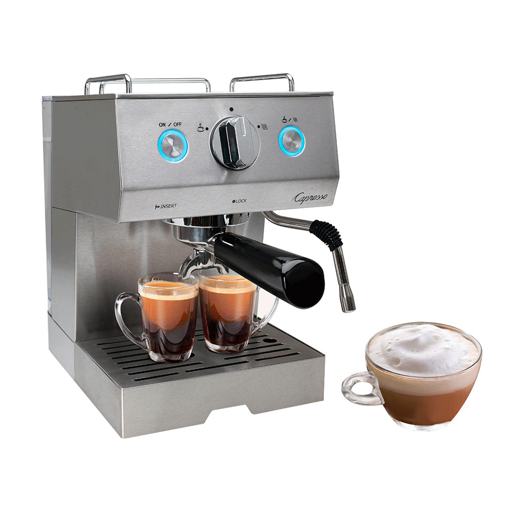 Cafetera de espresso y capuchino
