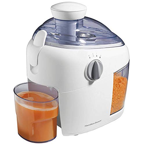Hamilton Beach 67900-MX Extractor de Jugos HealthSmart, Standar, color Blanco